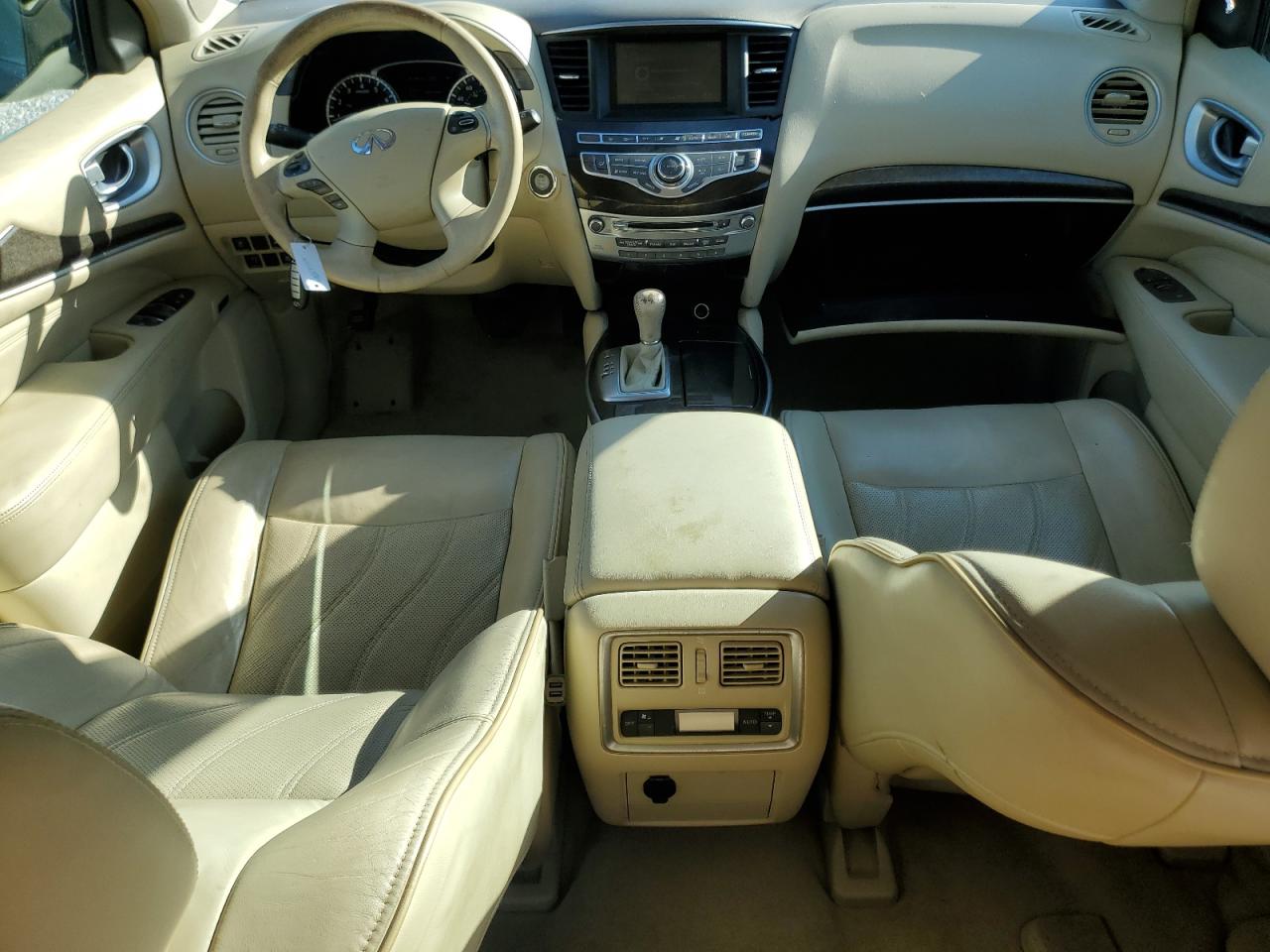 2014 Infiniti QX60 VIN 5N1AL0MN7EC512079 Copart auction photo, side damage thumbnail 8