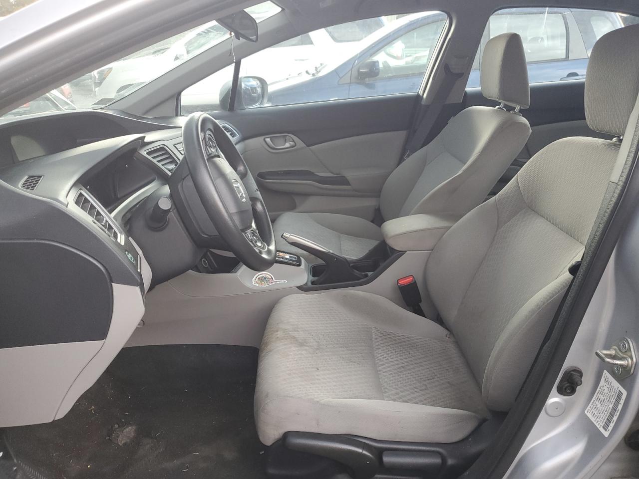 2014 Honda Civic VIN 2HGFB2F59EH525498 Copart auction photo, front end / minor dent/scratches damage thumbnail 7