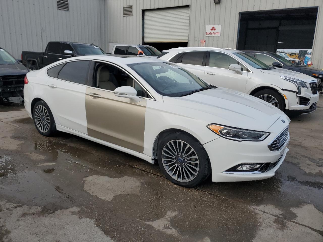 2017 Ford Fusion VIN 3FA6P0K99HR181800 Copart auction photo, minor dent/scratches damage thumbnail 4