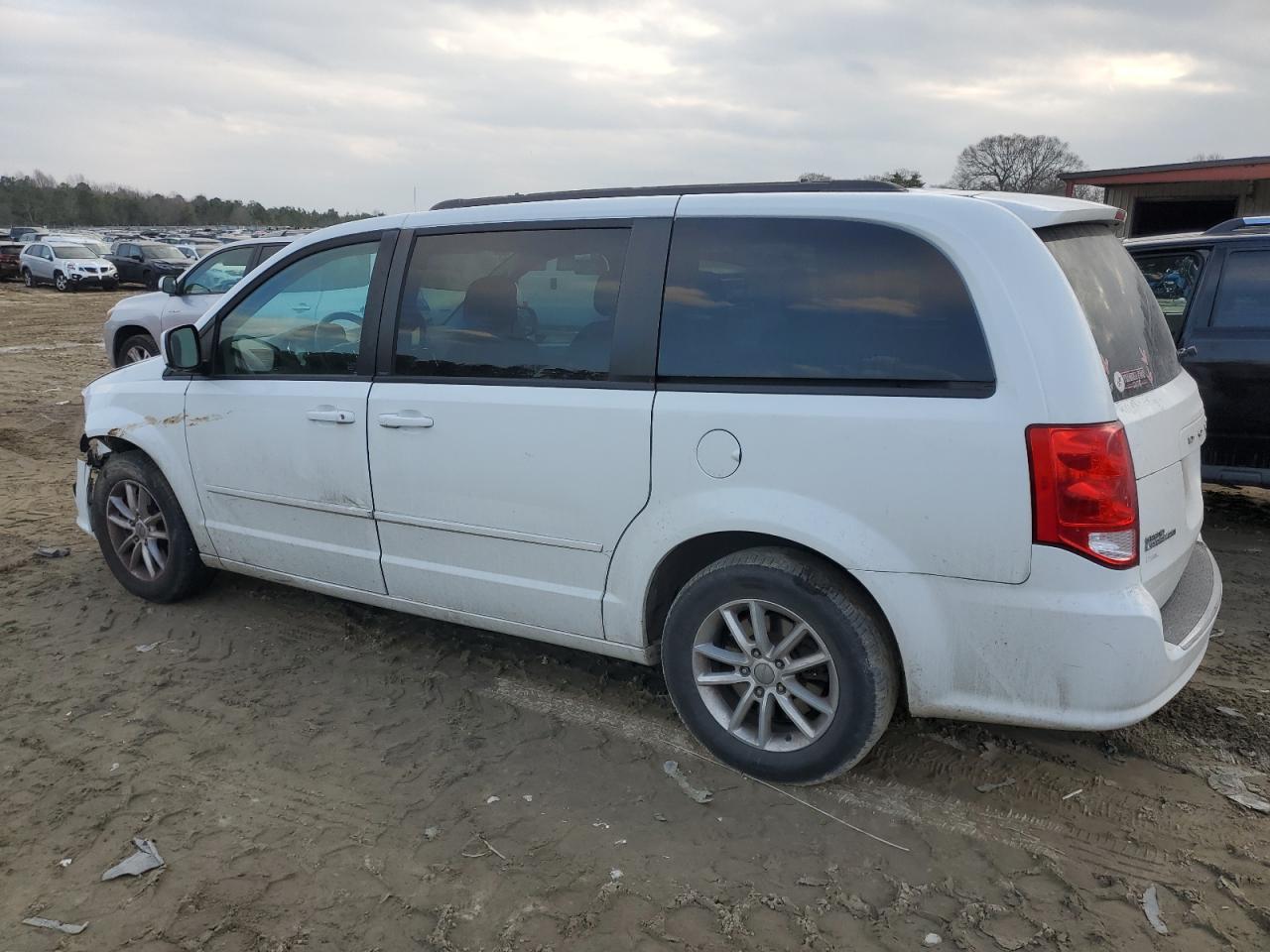 2014 Dodge Caravan VIN 2C4RDGCG5ER347558 Copart auction photo, front end damage thumbnail 2