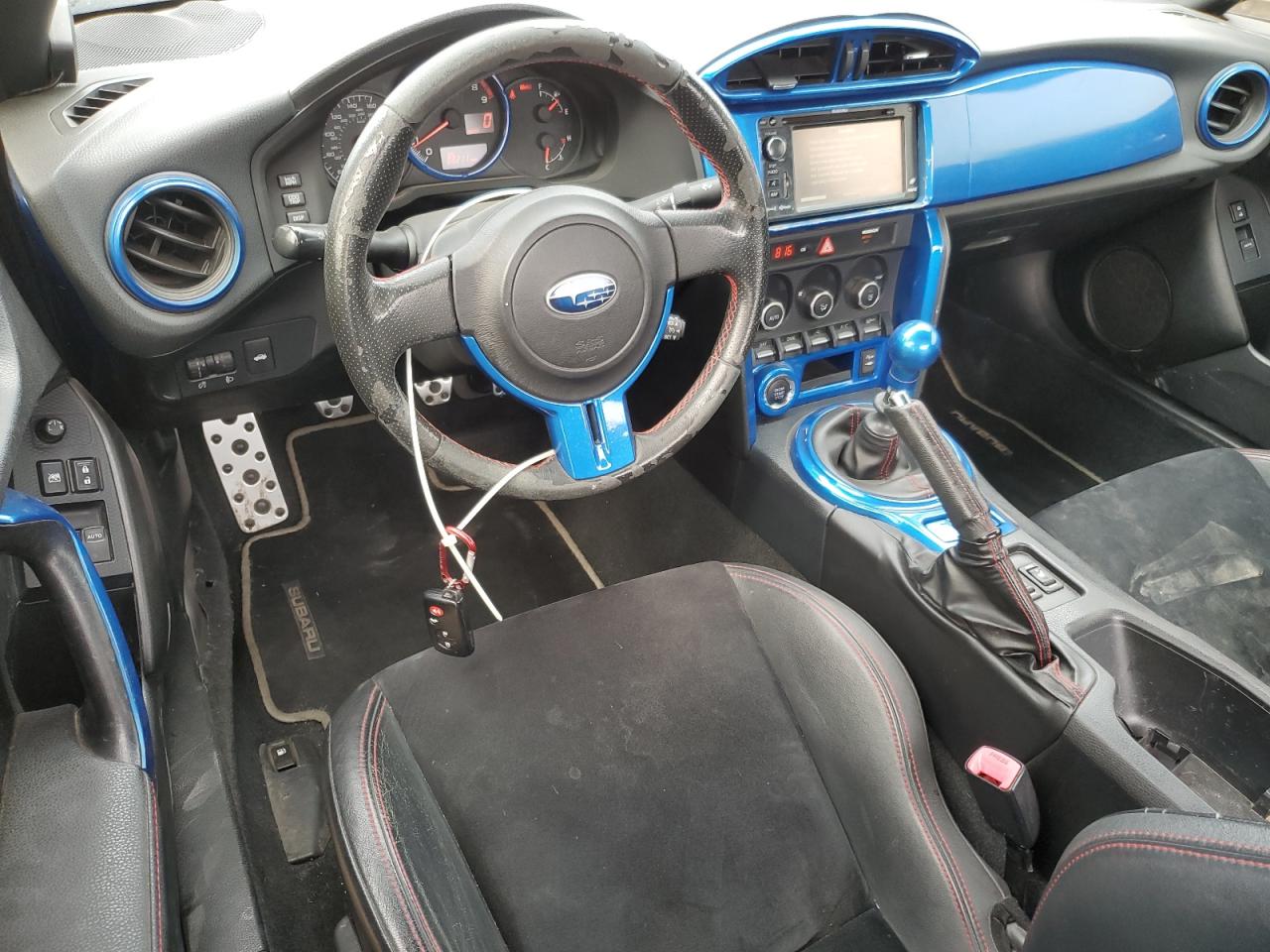 2014 Subaru BRZ VIN JF1ZCAC19E9605362 Copart auction photo, rear end damage thumbnail 8