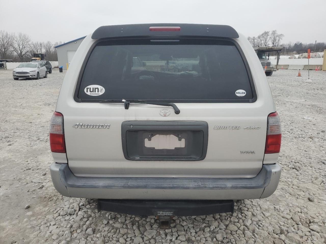 2000 Toyota 4Runner VIN JT3HN87R3Y9043508 Copart auction photo, front end / frame damage damage thumbnail 6