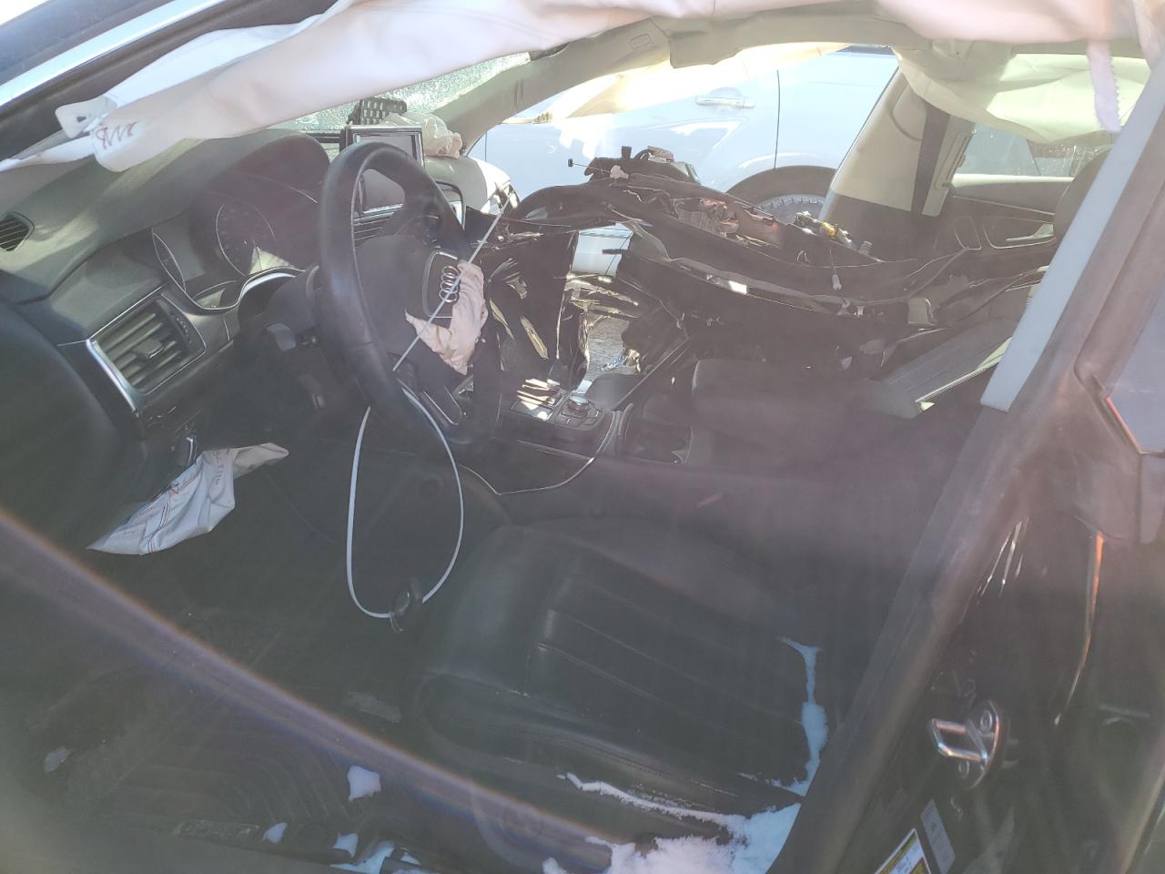 2013 Audi A7 VIN WAU2GAFCXDN116694 Copart auction photo, front end / side damage thumbnail 7