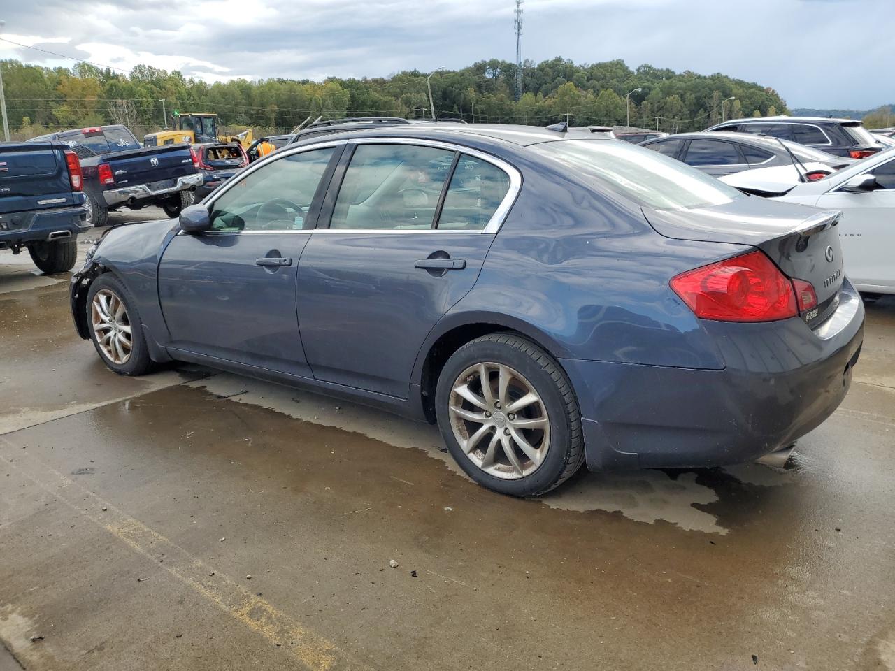 2008 Infiniti G VIN JNKBV61F38M271587 Copart auction photo, front end / minor dent/scratches damage thumbnail 2