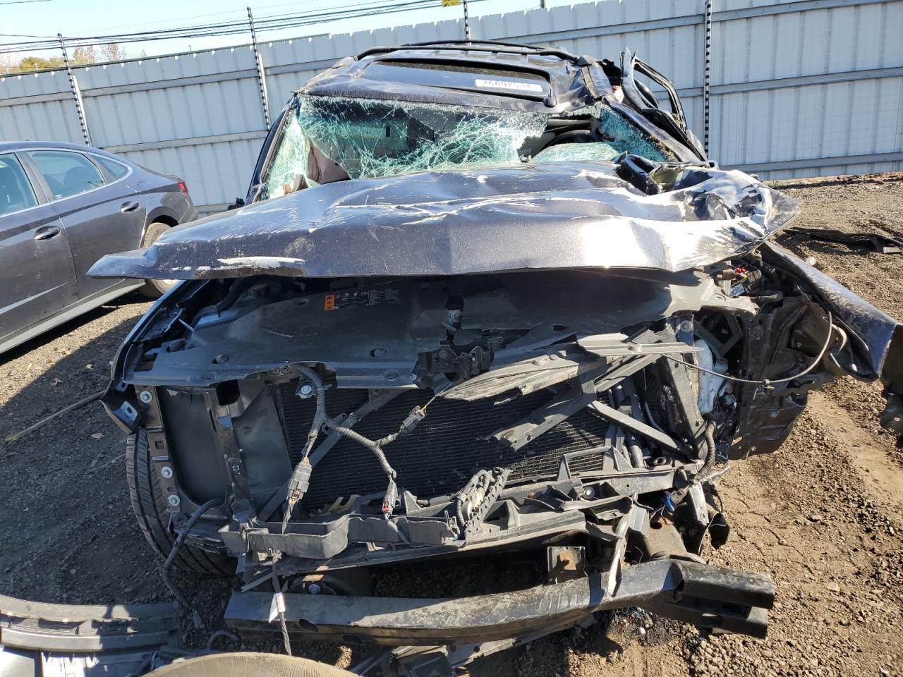 2017 Chevrolet Tahoe VIN 1GNSKCKC7HR183620 Copart auction photo, all over / rollover damage thumbnail 5