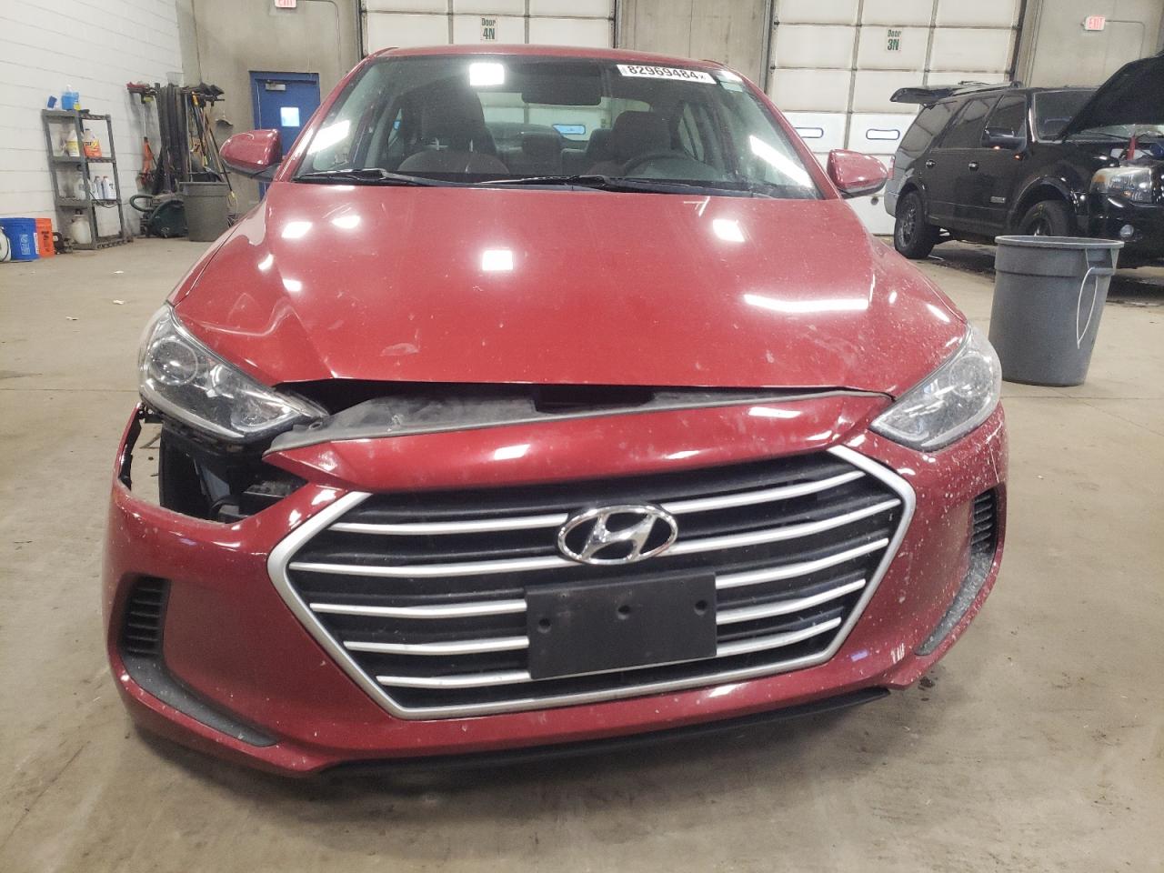 2018 Hyundai Elantra VIN 5NPD74LF1JH365019 Copart auction photo, vandalism / all over damage thumbnail 5