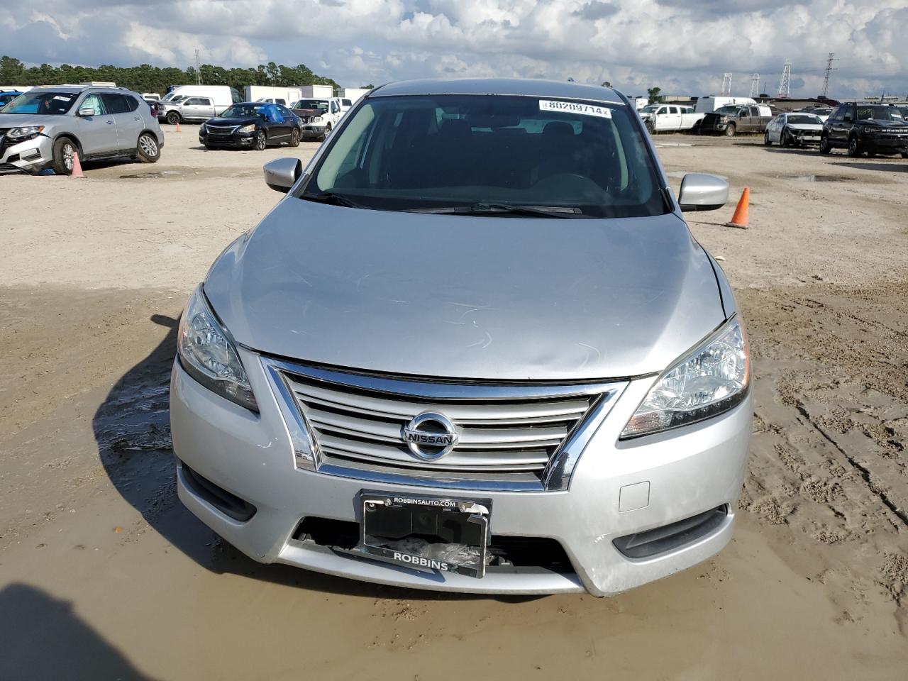 2015 Nissan Sentra VIN 3N1AB7AP3FY289654 Copart auction photo, mechanical / side damage thumbnail 5