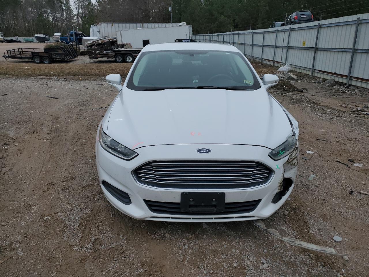 2016 Ford Fusion VIN 3FA6P0H78GR358423 Copart auction photo, front end damage thumbnail 5