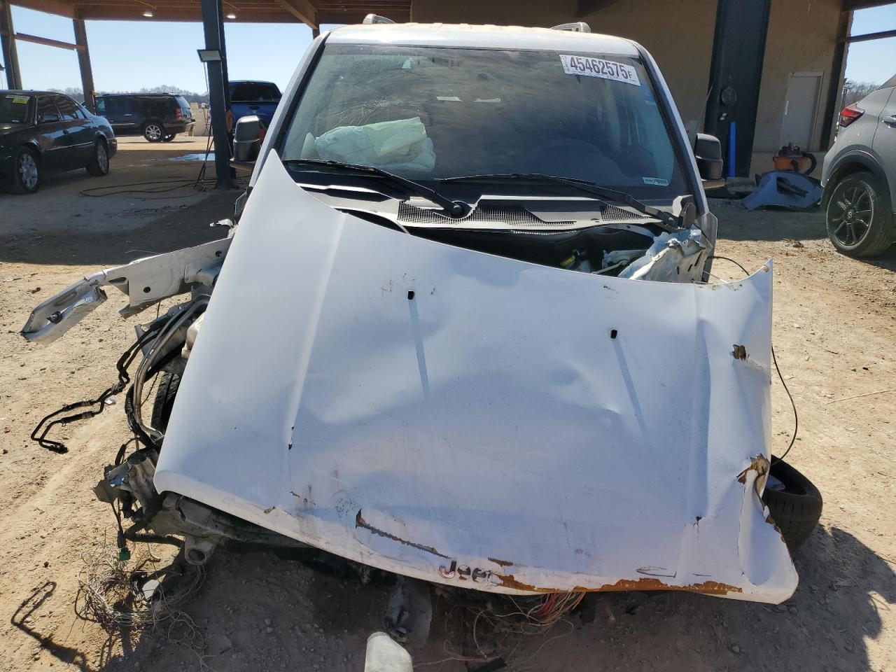 2017 Jeep Liberty (Patriot) VIN 1C4NJPBB9HD157606 Copart auction photo, front end / side damage thumbnail 5