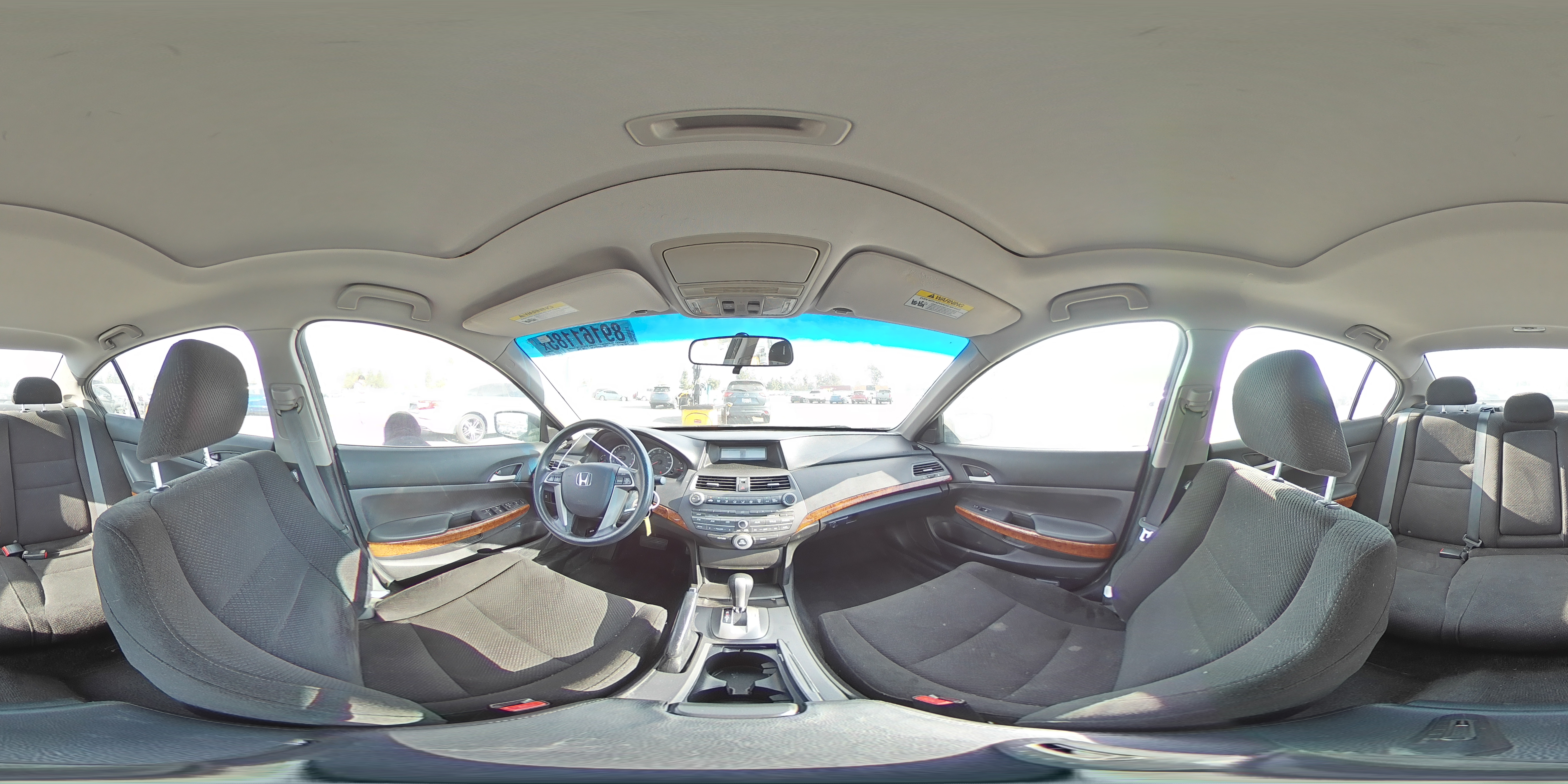 2012 Honda Accord VIN 1HGCP2F70CA004607 Copart auction photo, rear end damage thumbnail 13