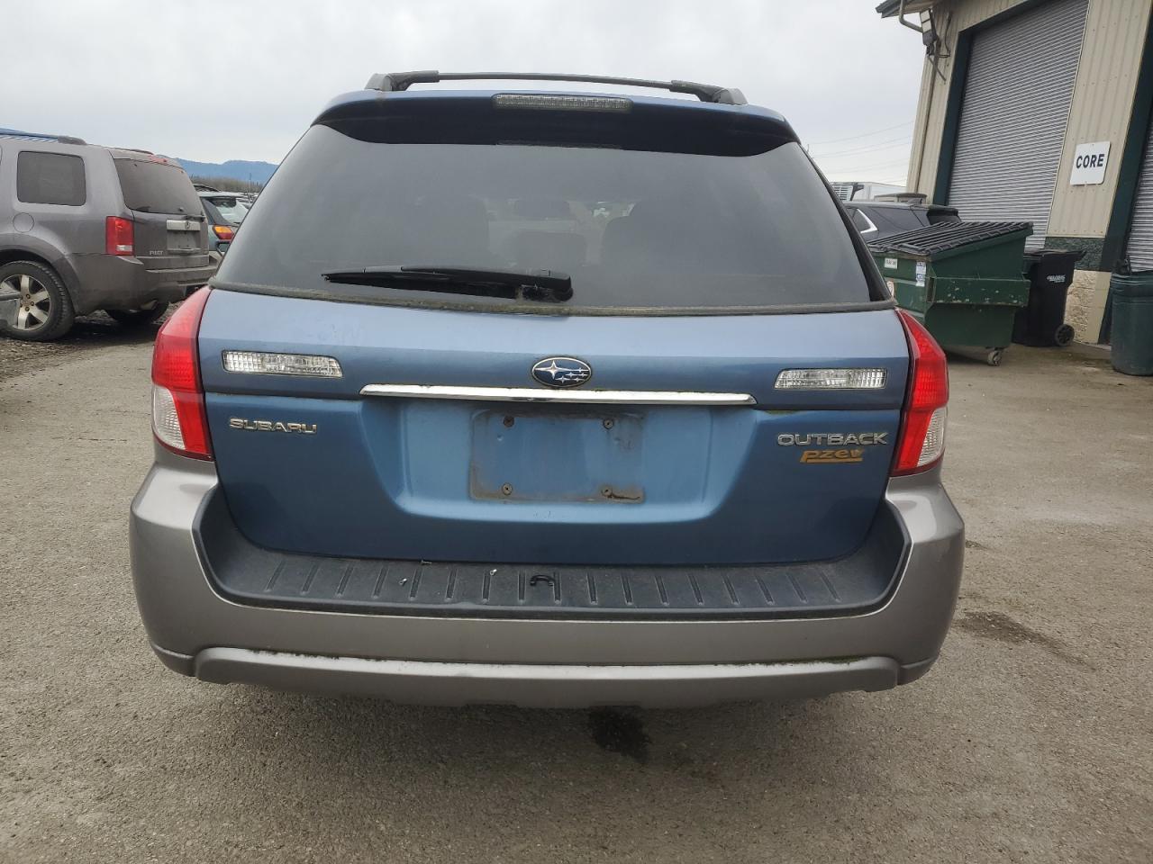 2009 Subaru Outback VIN 4S4BP66C097324851 Copart auction photo, front end damage thumbnail 6