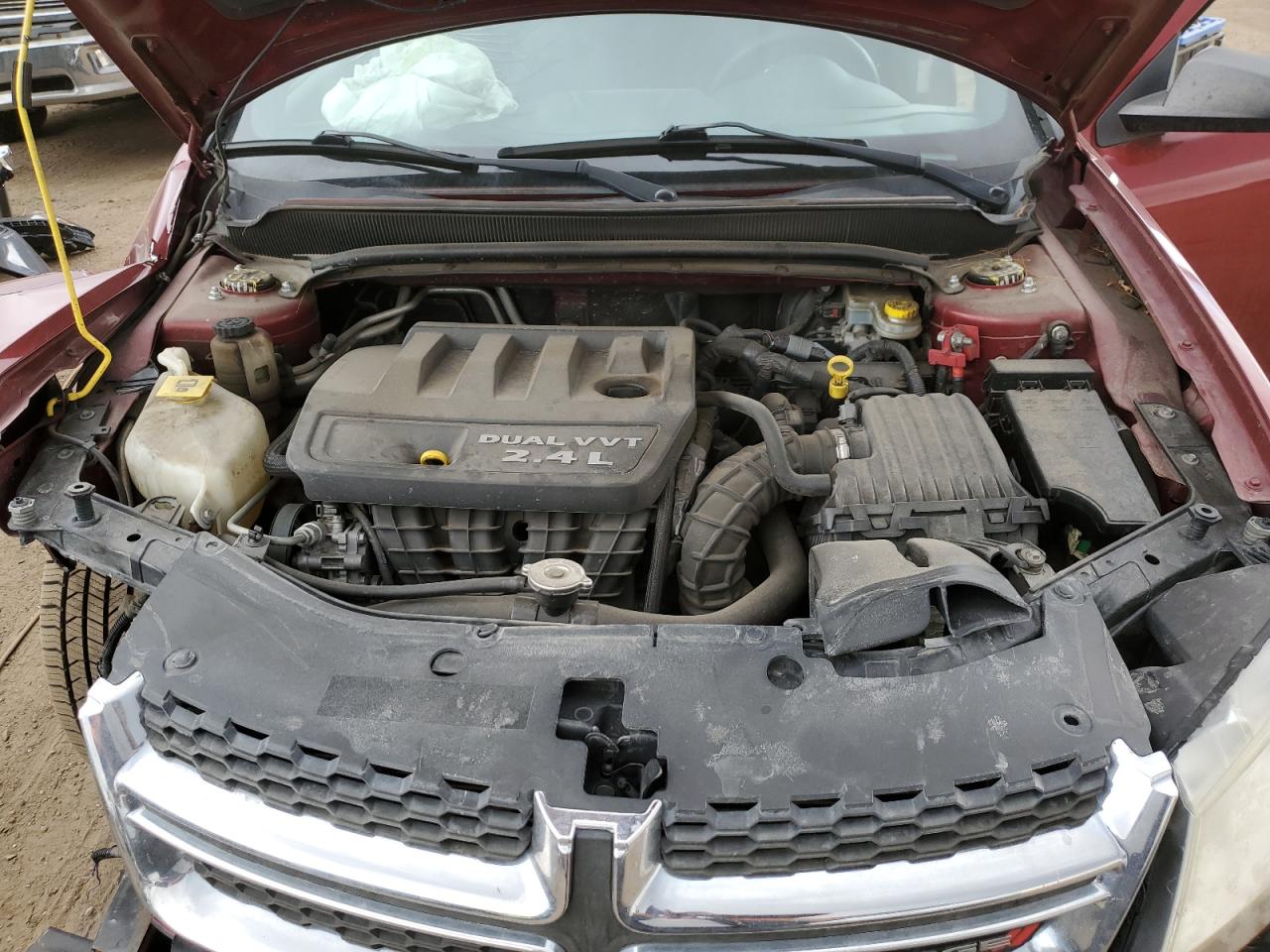 2014 Dodge Avenger VIN 1C3CDZAB1EN219991 Copart auction photo, front end damage thumbnail 12