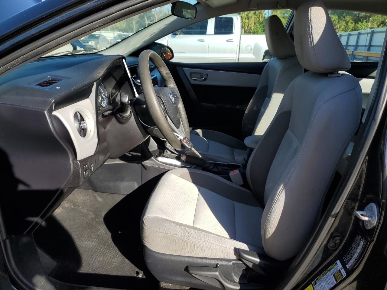 2017 Toyota Corolla VIN 2T1BURHE7HC815282 Copart auction photo, all over damage thumbnail 7
