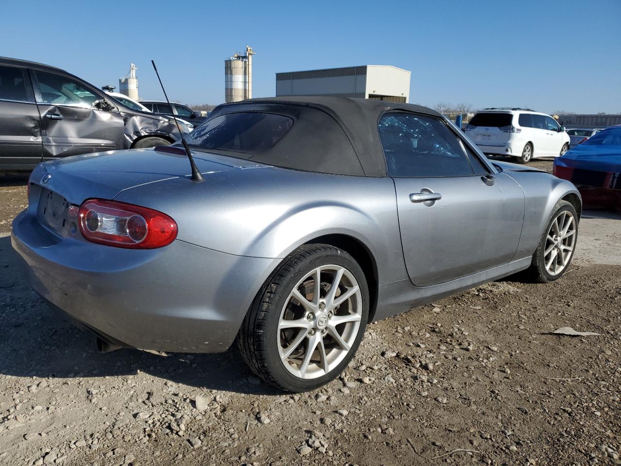 2010 Mazda MX-5 VIN JM1NC2EF7A0210456 Copart auction photo, front end damage thumbnail 3