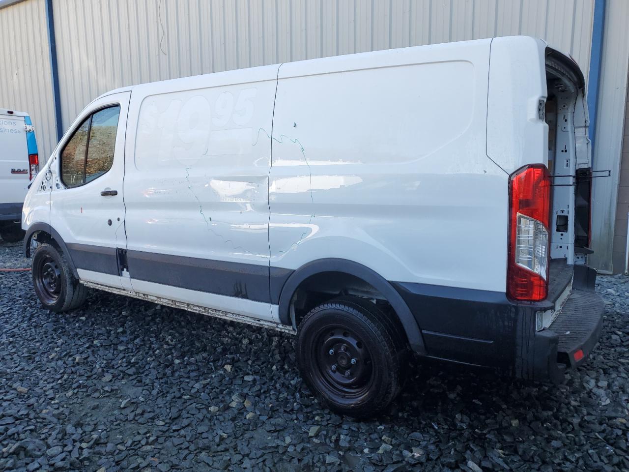 2021 Ford Transit VIN 1FTBR1Y83MKA70780 Copart auction photo, front end / rear end damage thumbnail 2