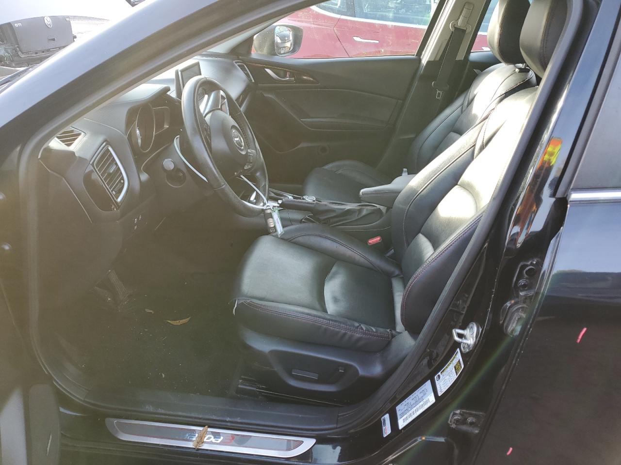 2014 Mazda 3 VIN JM1BM1M72E1102296 Copart auction photo, front end damage thumbnail 7