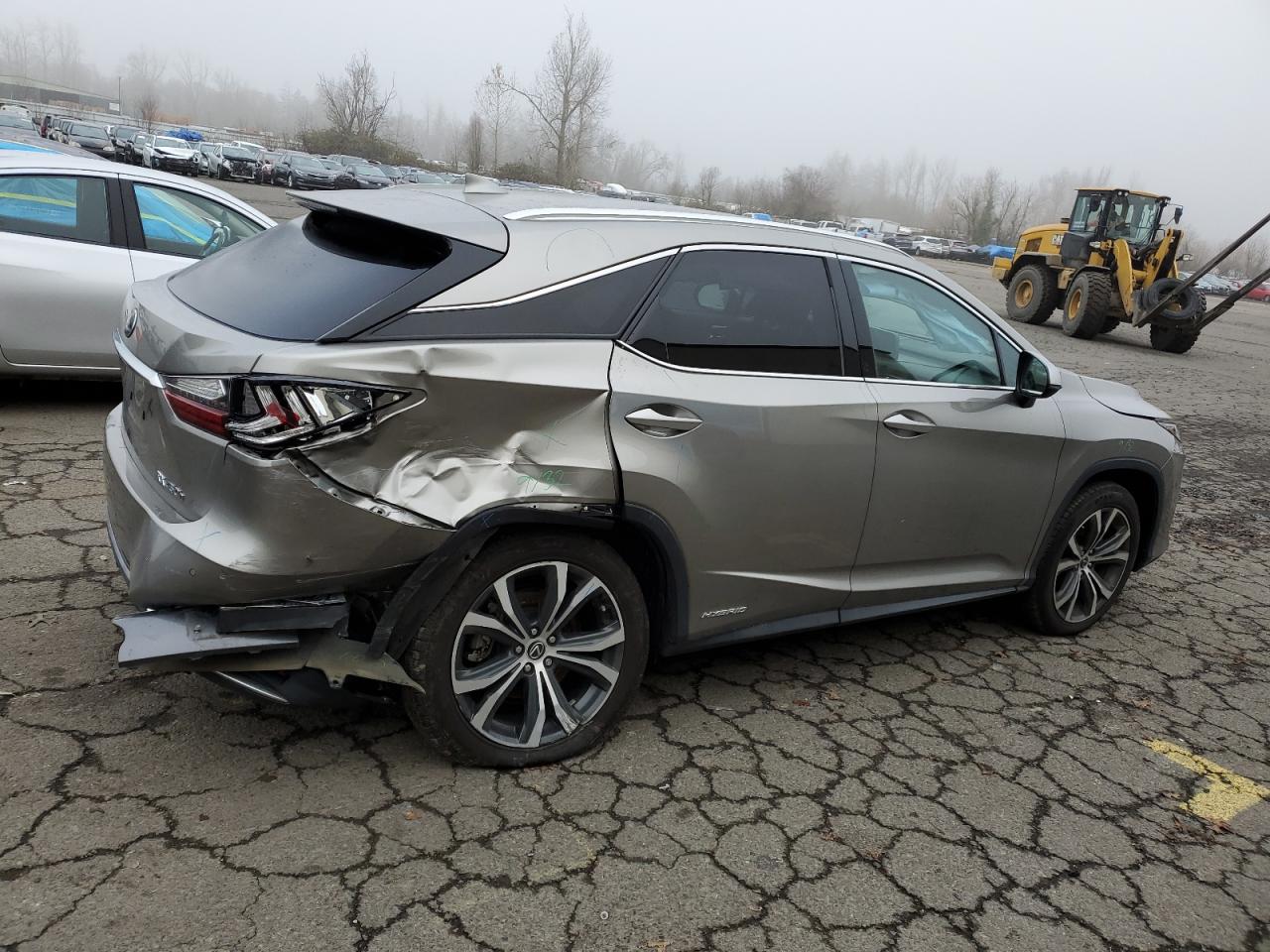 2021 Lexus RX VIN 2T2HGMDA9MC057149 Copart auction photo, rear end damage thumbnail 3