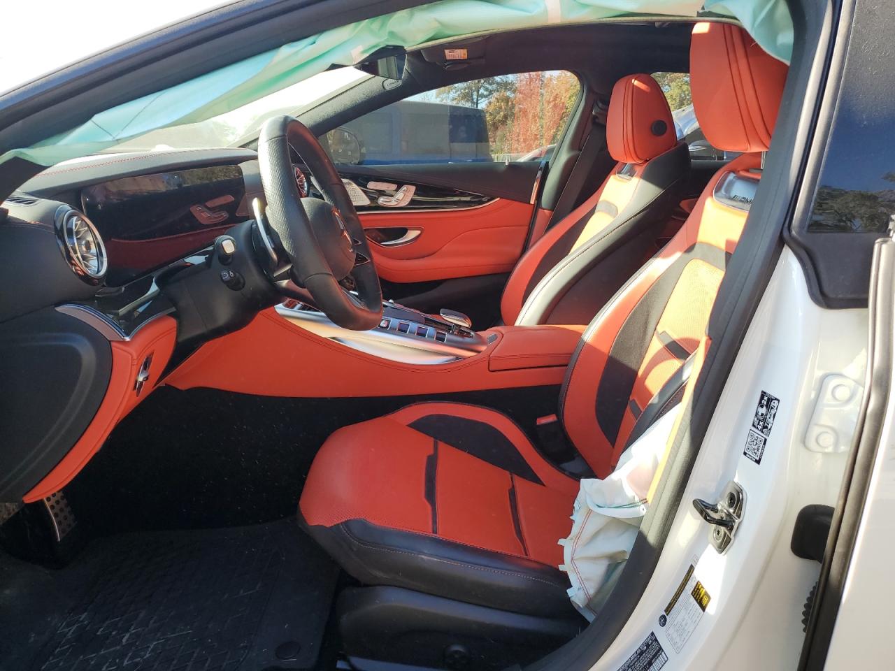 2022 Mercedes-Benz AMG GT VIN W1K7X5KB0NA053519 Copart auction photo, all over damage thumbnail 7
