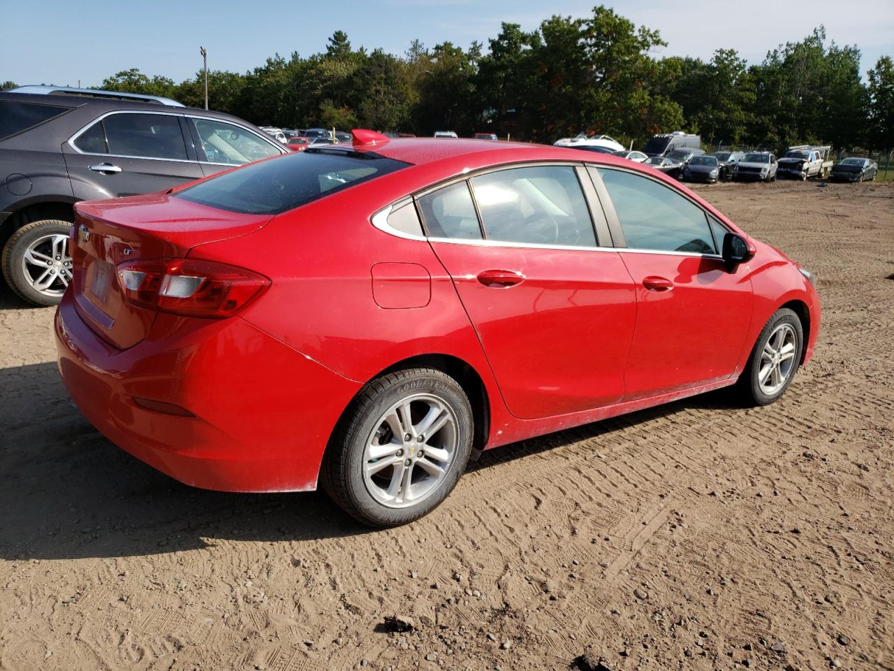 2017 Chevrolet Cruze VIN 1G1BE5SM7H7121496 Copart auction photo, front end / minor dent/scratches damage thumbnail 3