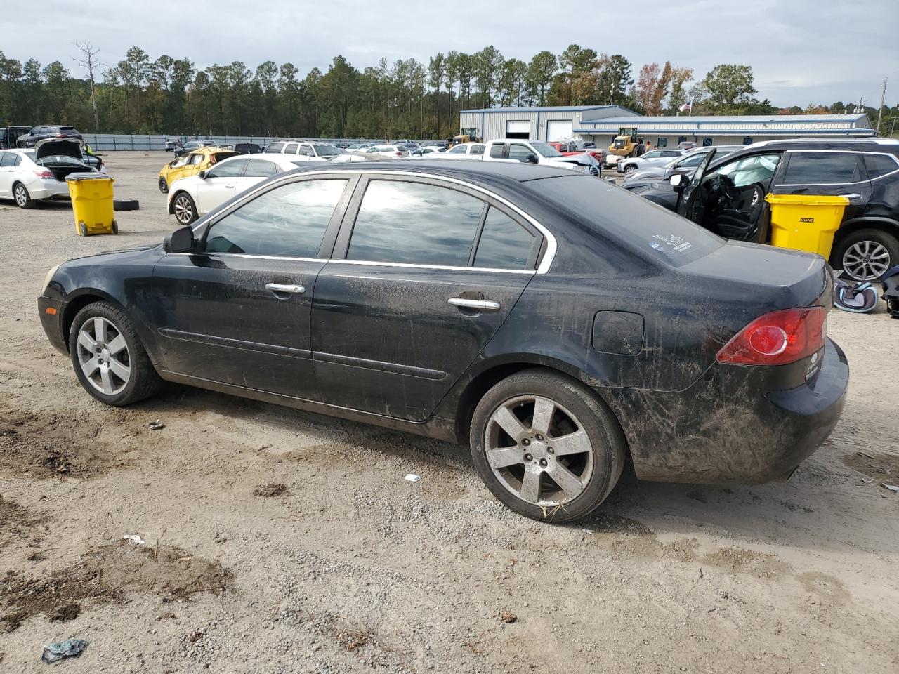2006 KIA Optima VIN KNAGE124065066031 Copart auction photo, all over damage thumbnail 2