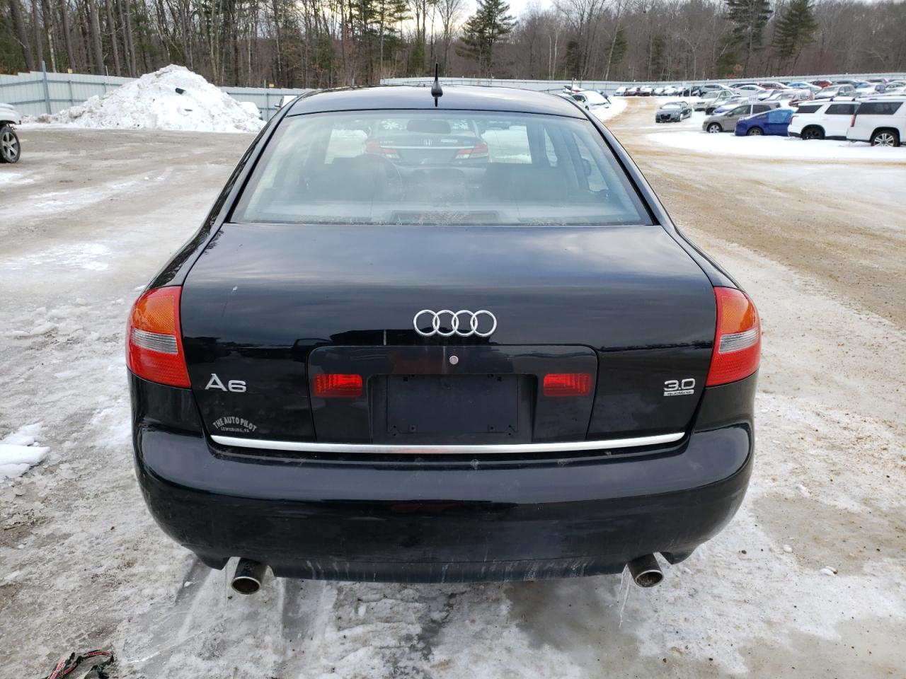 2003 Audi A6 VIN WAULT64B43N038192 Copart auction photo, front end / side damage thumbnail 6