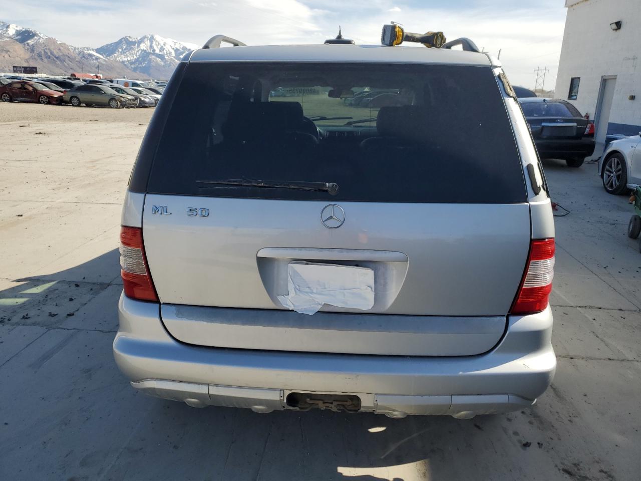 2003 Mercedes-Benz M-klasse VIN 4JGAB57E43A445218 Copart auction photo, front end / side damage thumbnail 6