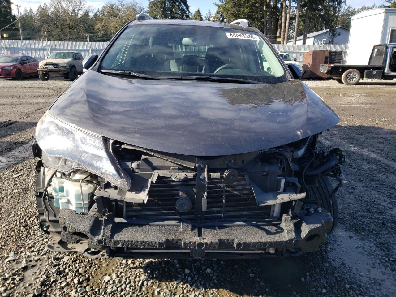 2015 Toyota RAV 4 VIN 2T3DFREV9FW291448 Copart auction photo, front end / side damage thumbnail 5