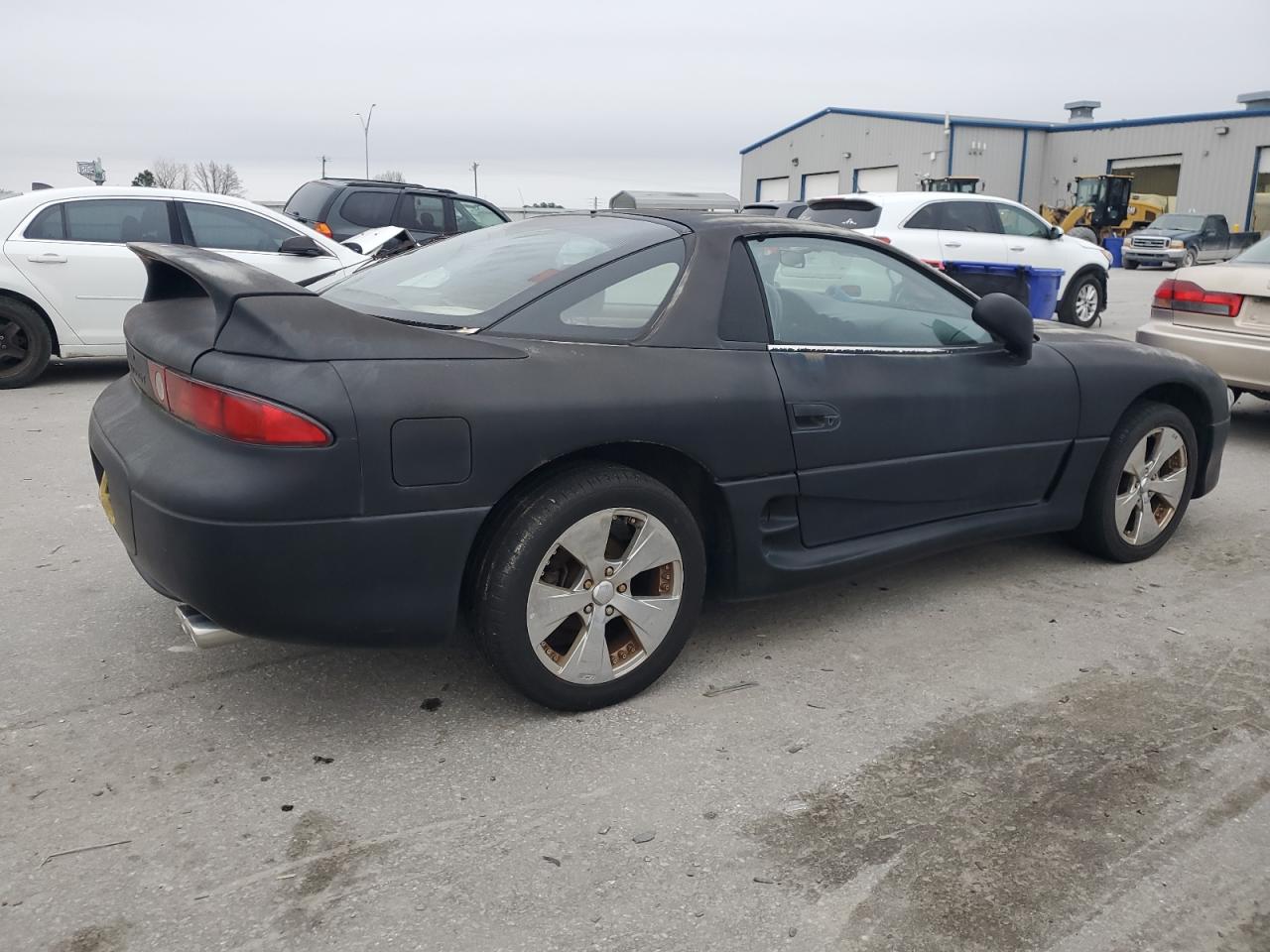 1998 Mitsubishi 3000 GT VIN JA3AM44H8WY000594 Copart auction photo, front end / side damage thumbnail 3
