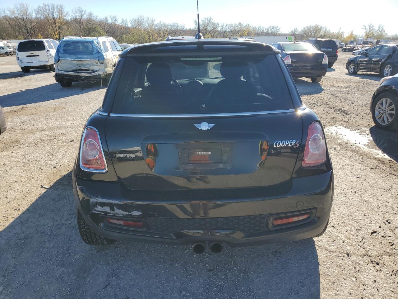 2011 MINI Cooper VIN WMWSV3C52BTY21456 Copart auction photo, front end / rear end damage thumbnail 6