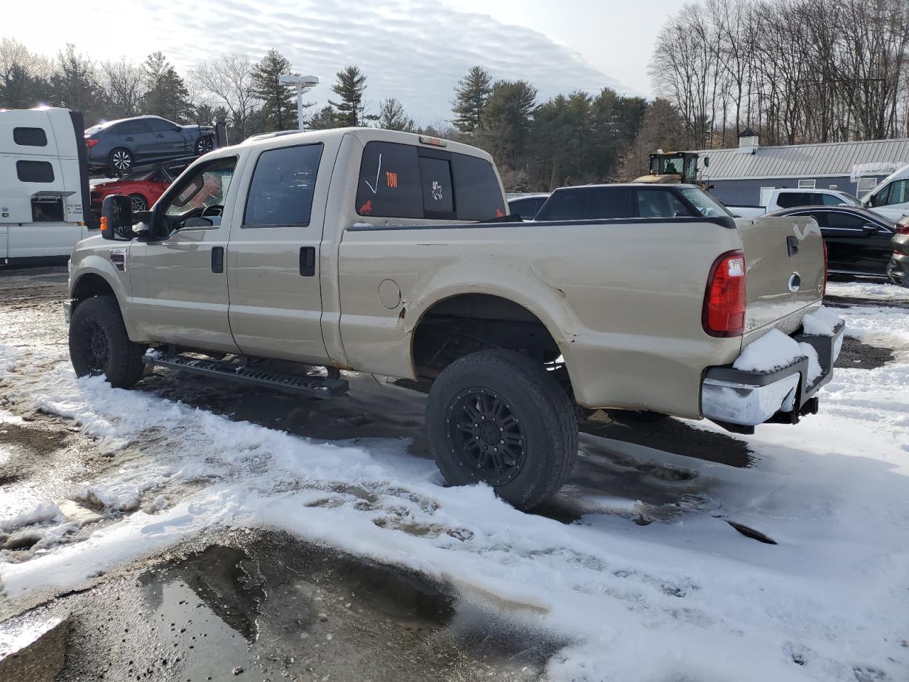 2009 Ford F350 VIN 1FTSW31R89EA26366 Copart auction photo, front end / minor dent/scratches damage thumbnail 2