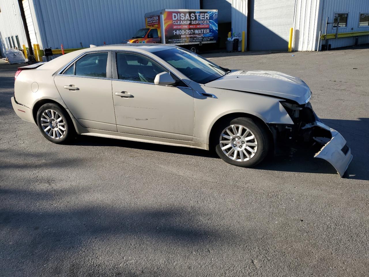 2011 Cadillac CTS VIN 1G6DC5EYXB0156279 Copart auction photo, front end / rear end damage thumbnail 4