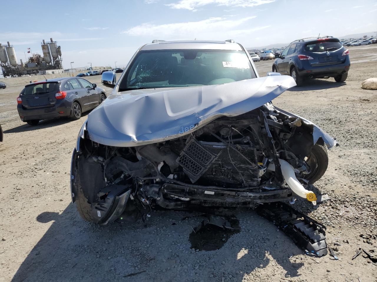 2015 Jeep Grand Cherokee VIN 1C4RJFCG1FC846192 Copart auction photo, front end damage thumbnail 5