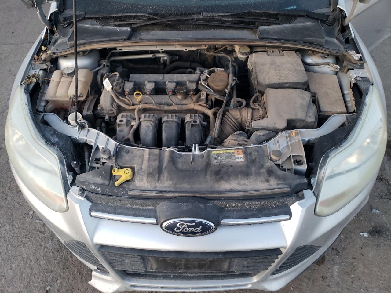 2013 Ford Focus VIN 1FADP3F23DL163906 Copart auction photo, side damage thumbnail 12