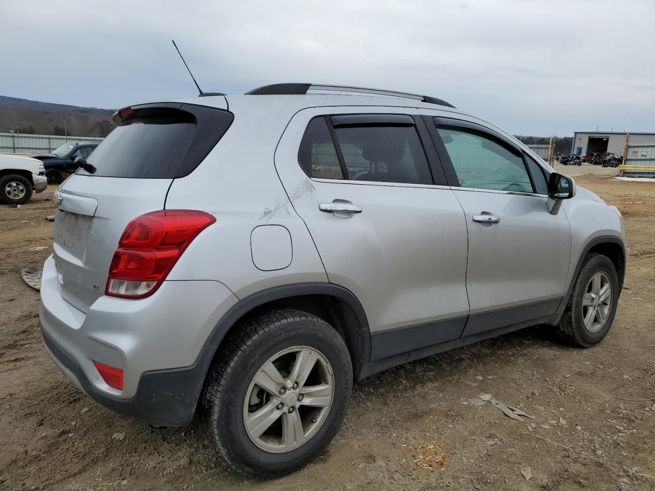 2018 Chevrolet Trax VIN KL7CJPSB9JB583012 Copart auction photo, side / front end damage thumbnail 3