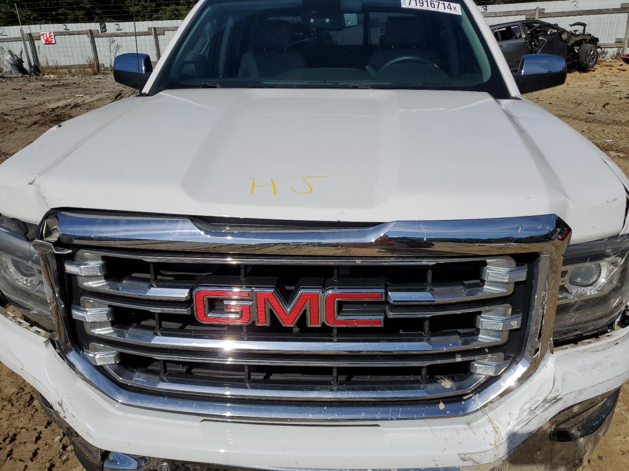 2018 GMC Sierra VIN 3GTU2NEC0JG629086 Copart auction photo, front end / rear end damage thumbnail 12