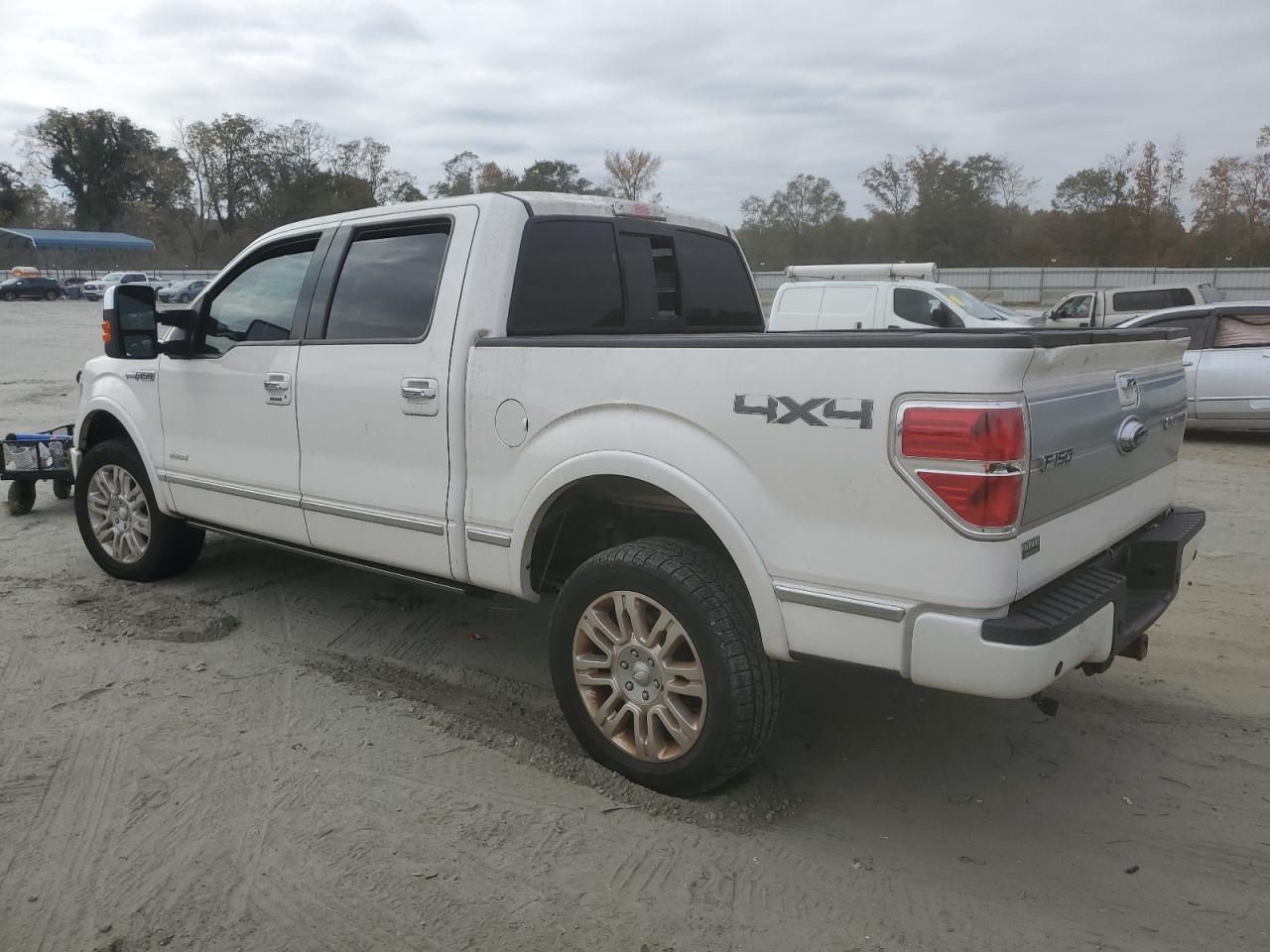 2013 Ford F-150 VIN 1FTFW1ET5DFB16797 Copart auction photo, top/roof / front end damage thumbnail 2