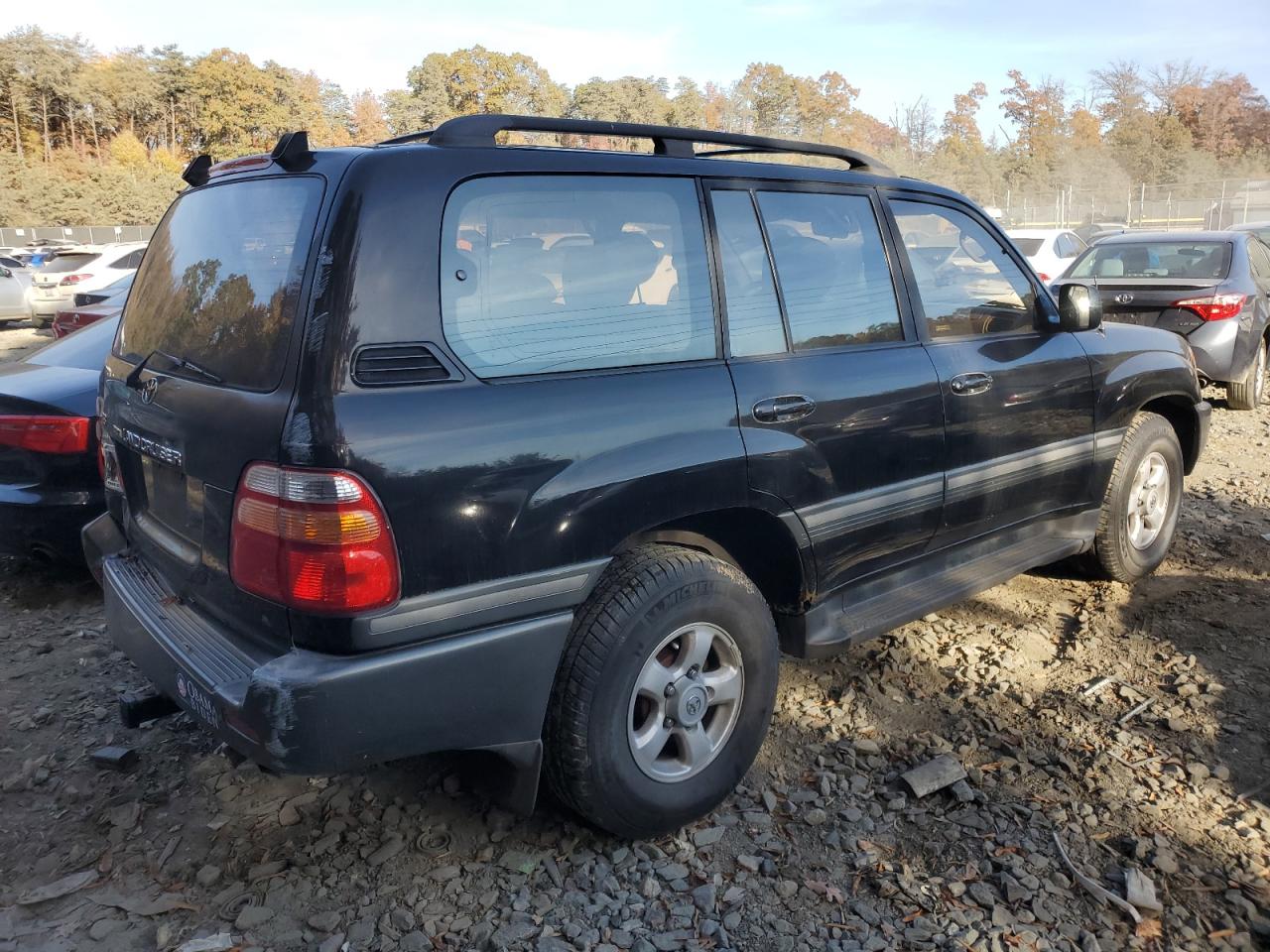 1998 Toyota Land Cruiser VIN JT3HT05J6W0020181 Copart auction photo, rear end / mechanical damage thumbnail 2