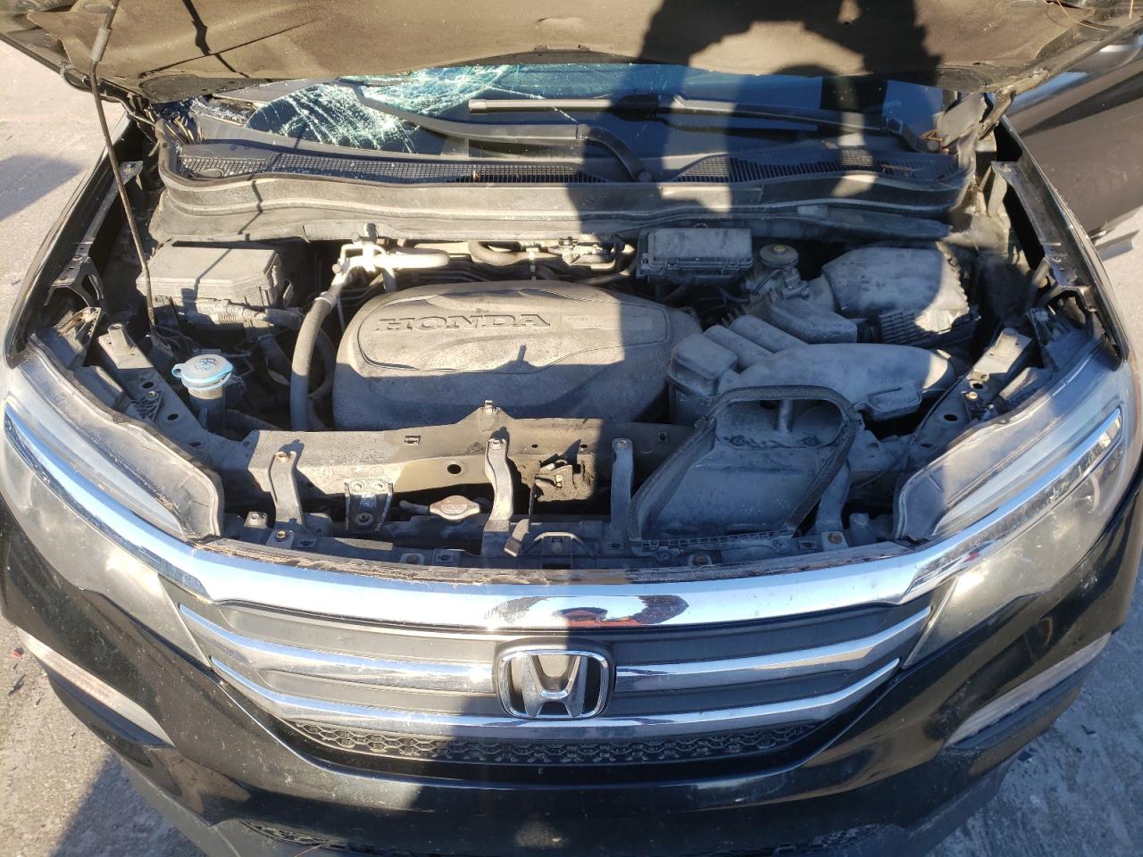 2016 Honda Pilot VIN 5FNYF6H54GB043949 Copart auction photo, all over damage thumbnail 12