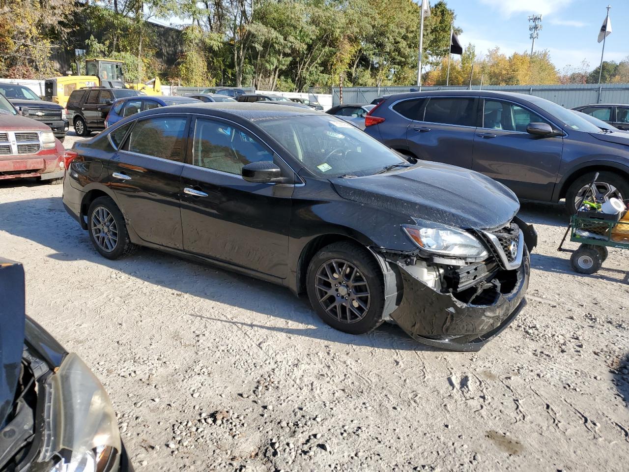 2016 Nissan Sentra VIN 3N1AB7AP7GY328277 Copart auction photo, front end damage thumbnail 4