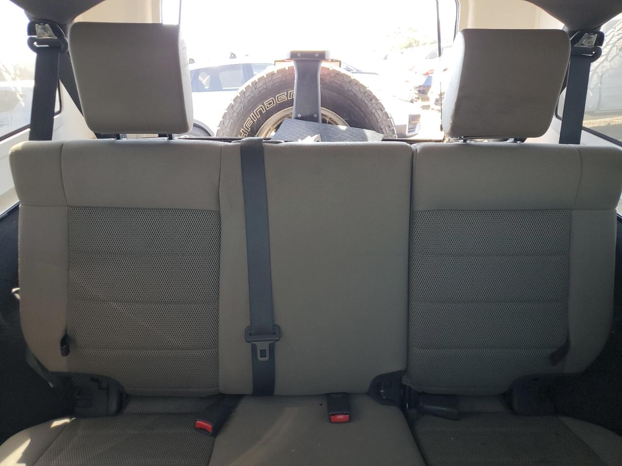 2008 Jeep Wrangler VIN 1J8GA59198L572045 Copart auction photo, all over damage thumbnail 10