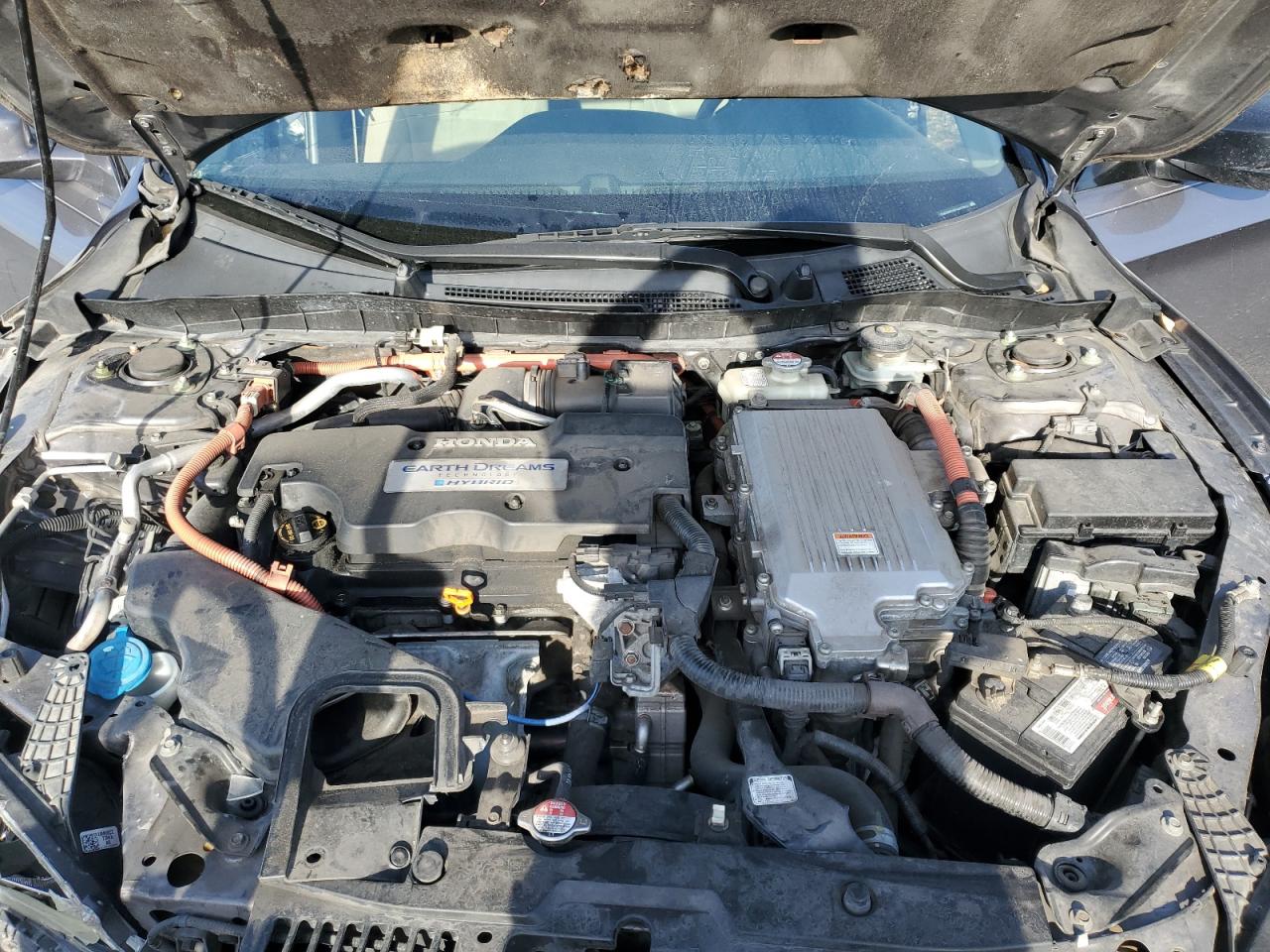 2014 Honda Accord VIN 1HGCR6F30EA001840 Copart auction photo, front end / side damage thumbnail 13
