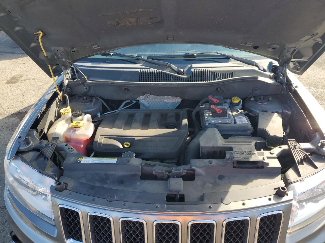 2013 Jeep Compass VIN 1C4NJDBB4DD212214 Copart auction photo, mechanical / normal wear damage thumbnail 12