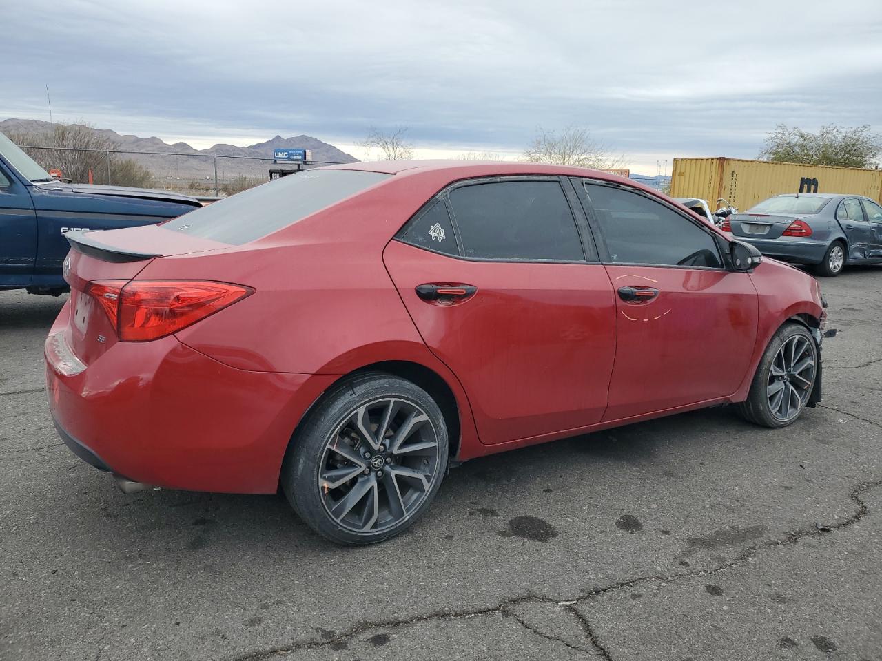 2017 Toyota Corolla VIN 5YFBURHE6HP641091 Copart auction photo, front end damage thumbnail 3