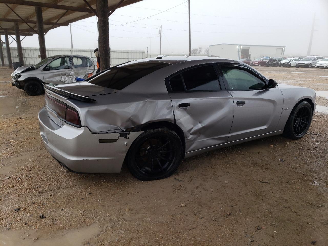 2014 Dodge Charger VIN 2C3CDXCT0EH252502 Copart auction photo, side damage thumbnail 3