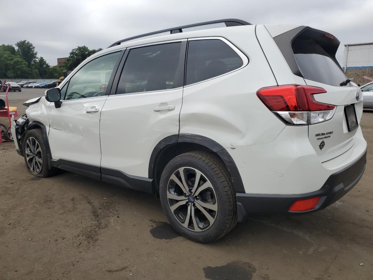 2020 Subaru Forester VIN JF2SKAUC9LH407061 Copart auction photo, all over / top/roof damage thumbnail 2
