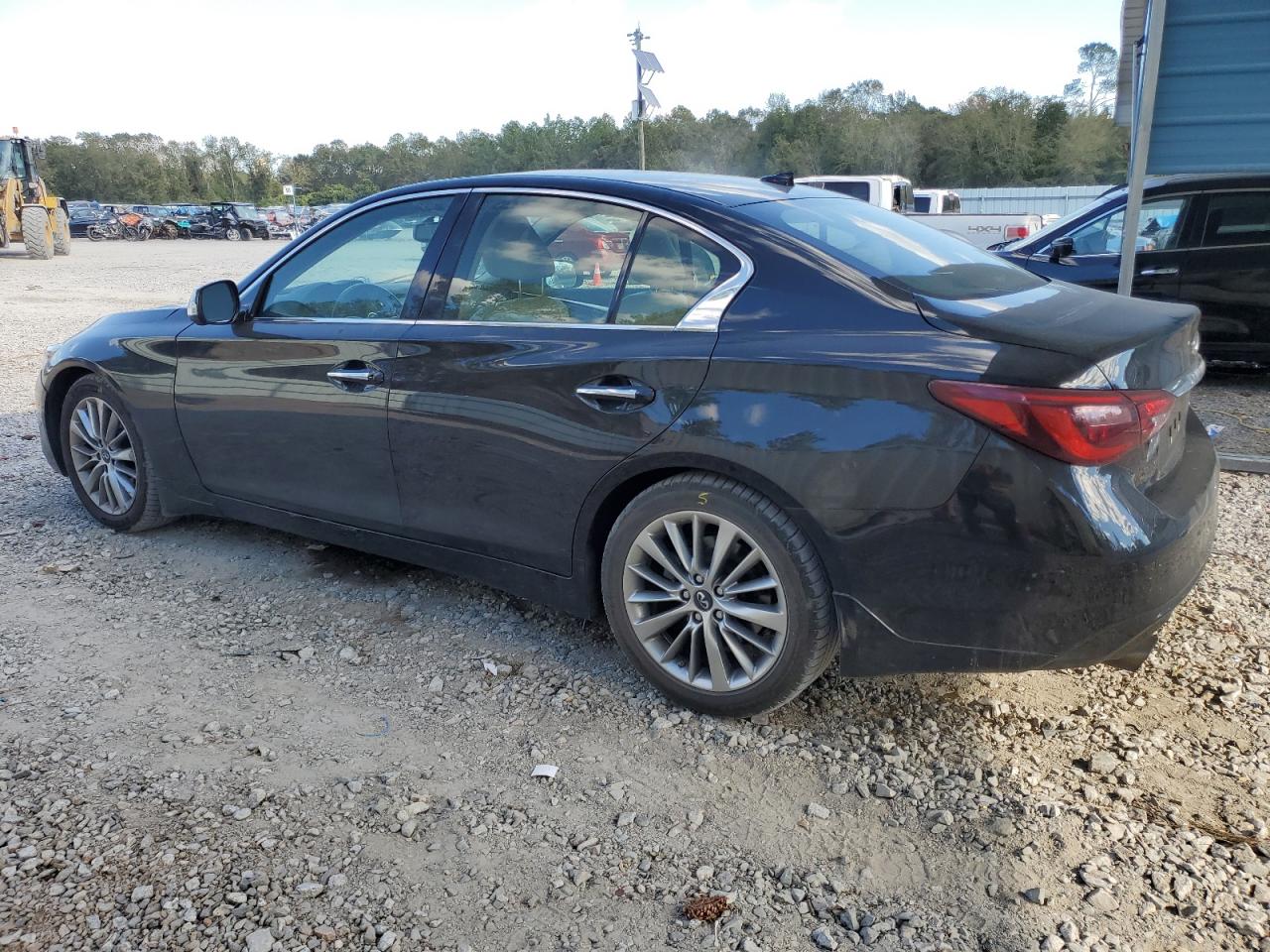 2018 Infiniti Q50 VIN JN1EV7AP5JM359255 Copart auction photo, front end damage thumbnail 2