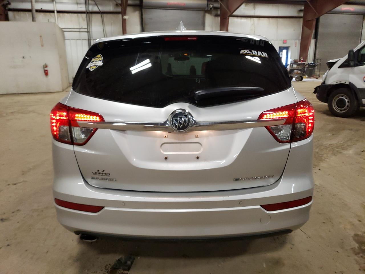 2018 Buick Envision VIN LRBFXBSA7JD056758 Copart auction photo, front end damage thumbnail 6