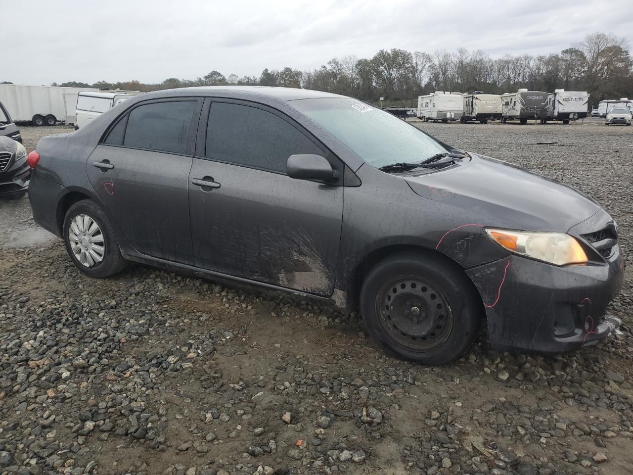 2011 Toyota Corolla VIN JTDBU4EEXBJ093888 Copart auction photo, all over damage thumbnail 4