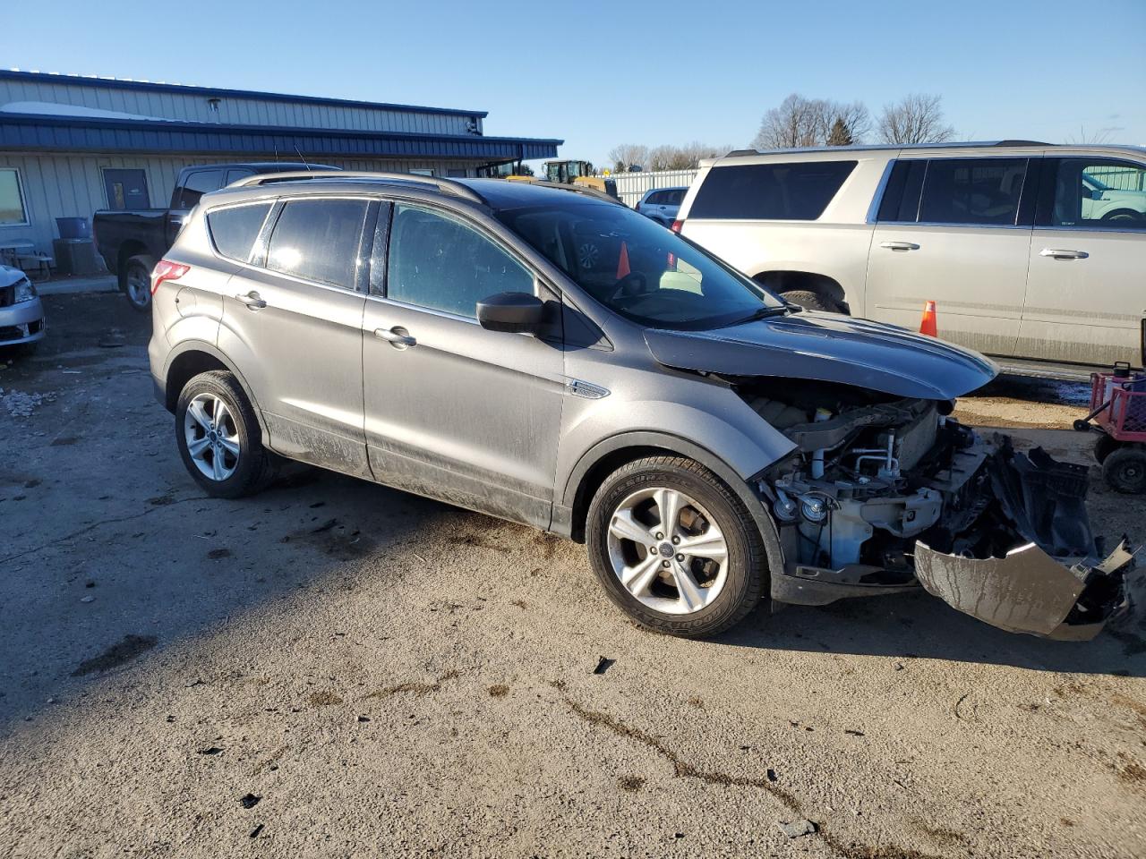 2014 Ford Escape VIN 1FMCU9G98EUD74068 Copart auction photo, front end damage thumbnail 4