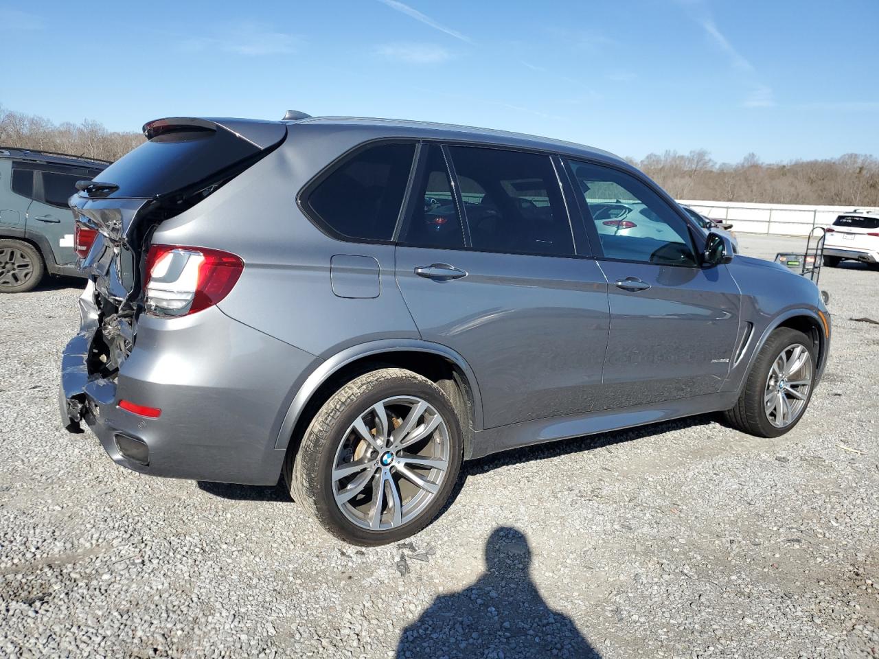 2015 BMW X5 VIN 5UXKR0C58F0K71322 Copart auction photo, rear end damage thumbnail 3